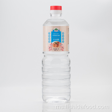 1000ml botol plastik putih cuka beras